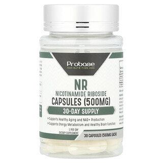 Probase Nutrition, NR, 500 mg, 30 Capsules