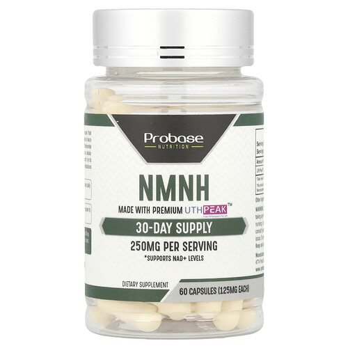 Probase Nutrition NMNH 60 Capsules (125 mg per Capsule)