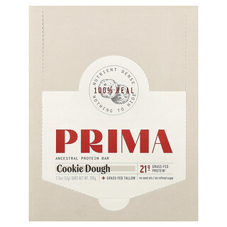 Prima, Ancestral Protein Bar, Kurabiye Hamuru, 7 Bar, Her Biri 57 g (2 oz)