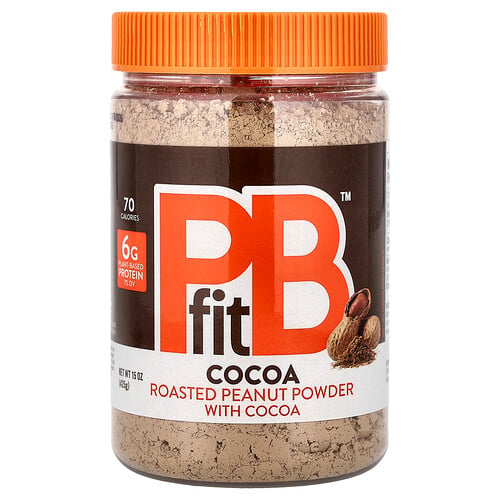 PBfit, Roasted Peanut Powder with Cocoa , 15 oz (425 g)