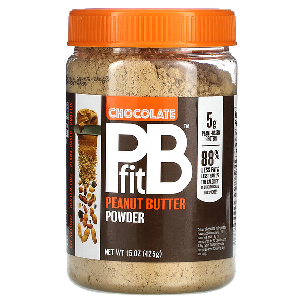 PBfit, Peanut Butter Powder, Chocolate, 15 oz (425 g)