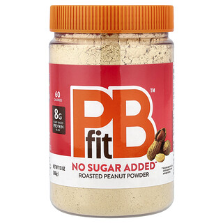 PBfit, Arachidi tostate in polvere, senza zuccheri aggiunti, 368 g
