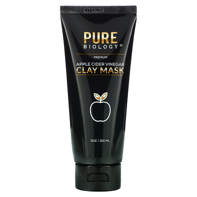 

Pure Biology Apple Cider Vinegar Clay Beauty Mask 5 oz (150 ml)