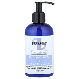 Pure Biology, RevivaHair™, 모발 강화 및 강화 샴푸, 240ml(8fl oz)