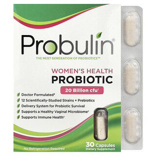 Probulin, пробиотик для женского здоровья, 30 капсул