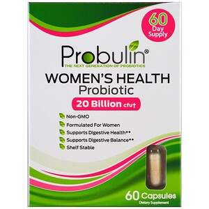 Купить Probulin, Women's Health, пробиотик, 60 капсул  на IHerb