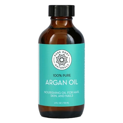 Купить Pure Body Naturals Argan Oil, 4 fl oz (120 ml)