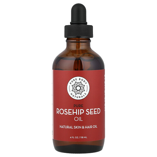 Pure Body Naturals, Rosehip Seed Oil, Hagebutten-Samenöl, 118 ml (4 fl. oz.)