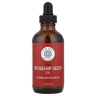Pure Body Naturals, Rosehip Seed Oil, 4 fl oz (118 ml)