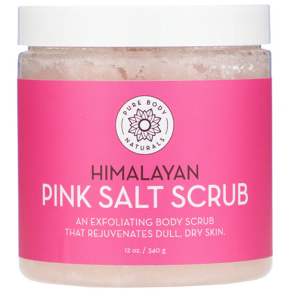 Himalayan Pink Salt Scrub , 12 oz (340 g)