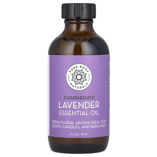 Pure Body Naturals, Esenciální olej, levandule , 4 fl oz (118 ml)