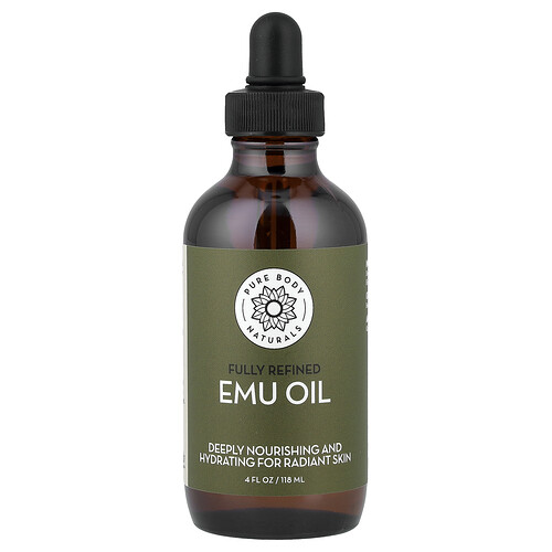 Pure Body Naturals, Emu Oil, Emu-Öl, 118 ml (4 fl. oz.)