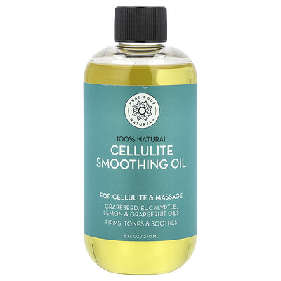 Product Image for Pure Body Naturals, Cellulite Smoothing Oil, 8 fl oz (240 ml)