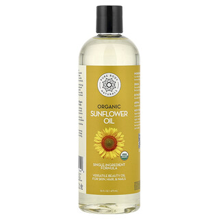 Pure Body Naturals, Органическое подсолнечное масло, 473 мл (16 жидк. унц.)