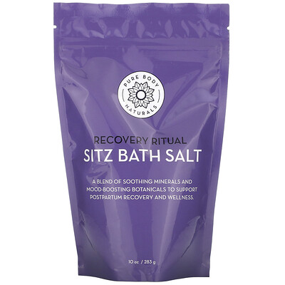 Купить Pure Body Naturals Recovery Ritual, сидячая соль для ванн, 283 г (10 унций)