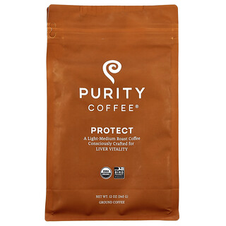 Purity Coffee, Protect, Molido, Tostado medio, 340 g (12 oz)