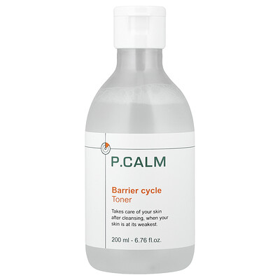 P.calm , Barrier Cycle Toner, 6.76 Fl Oz (200 Ml)