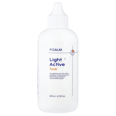 P.calm Light /Active Toner 6.76 Fl Oz (200 Ml)
