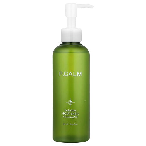 P.calm UnderPore Holy Basil Cleansing Oil, 6.42 fl oz (190 ml)