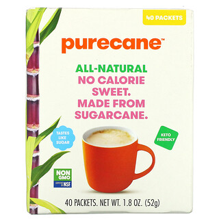 Purecane, 零熱量糖果，40 包，每包 1.3 克