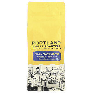 Portland Coffee Roasters, Tilikum Crossing, hele bonen, medium gebrand, cafeïnevrij, 340 g