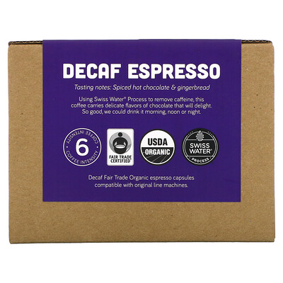 

Portland Coffee Roasters Decaf Espresso Ground Roast Coffee 30 Capsules