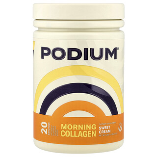 Podium Nutrition, Crema dulce con colágeno matutino, 290 g (10,23 oz)