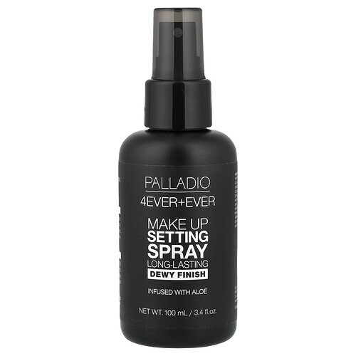 Palladio, 4Ever + Ever, Make-up-Fixierspray, langanhaltendes, frisches Finish, 100 ml (3,4 fl. oz.)
