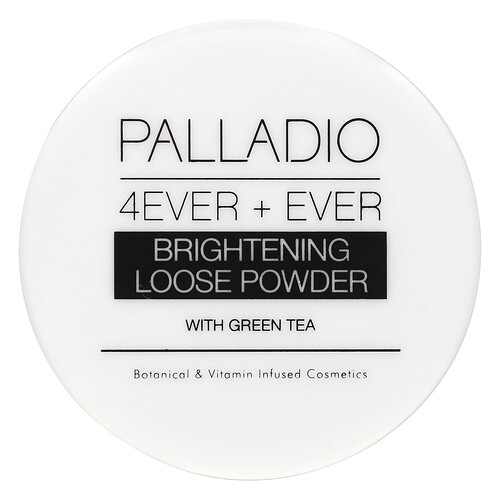 Palladio, 4Ever + Ever, Brightening Loose Powder with Green Tea, 6 g (0,21 oz.)