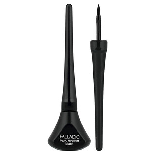 Palladio, Liquid Eyeliner, Black ELLS260, 0.13 fl oz (3.8 ml)