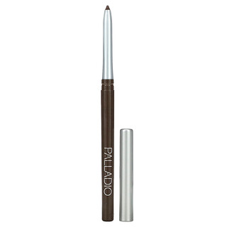 Palladio, Intrekbare waterdichte eyeliner, zwartbruin PRE02, 0,01 oz (0,28 g)