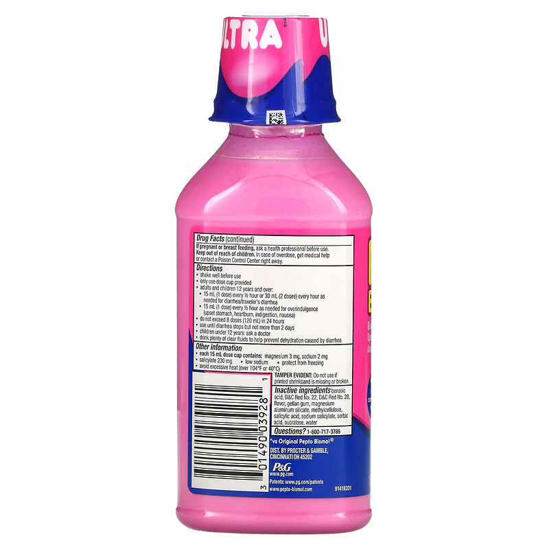 Pepto Bismol, Pepto Bismol Ultra, 12 fl oz (354 ml)