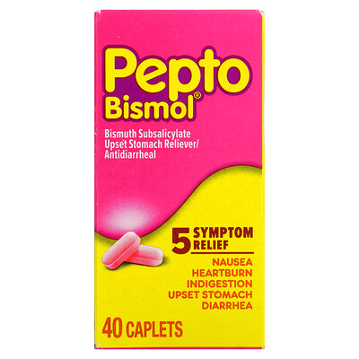 

Pepto Bismol Pepto Bismol 40 Caplets