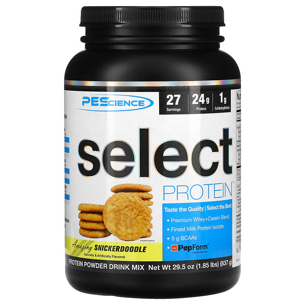 PEScience‏, Select Protein, Amazing Snickerdoodle, 29.5 oz (837 g)