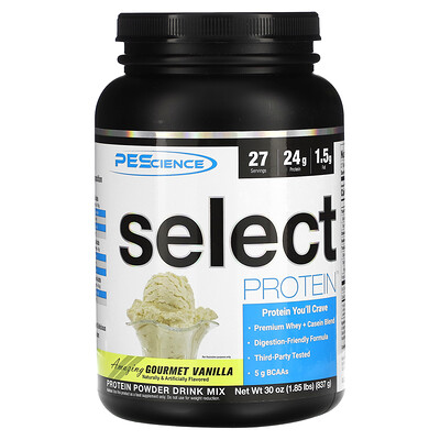

PEScience Select Protein Amazing Gourmet Vanilla 1.85 lbs (837 g)