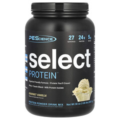Порошкова суміш для приготування напою Select Protein™, вишукана ваніль, 837 г (1,85 фунта)