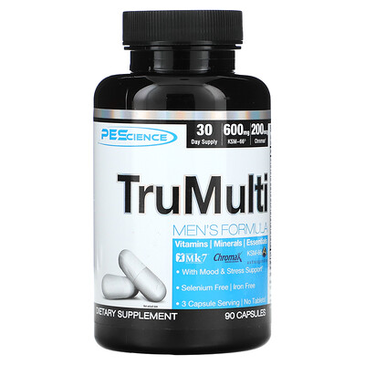 

PEScience TruMulti, формула для мужчин`` 90 капсул
