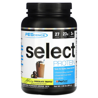 

PEScience, Select Protein, Amazing Chocolate Truffle, 1.96 lbs (891 g)