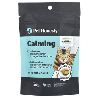 Pet Honesty, Calmante, Para gatos, Pollo, 100 g (3,7 oz)