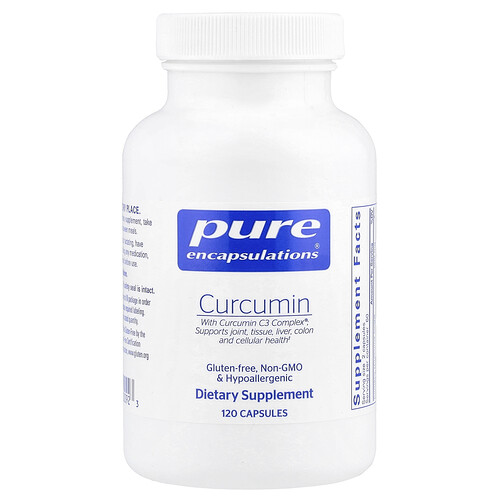 Pure Encapsulations, Curcumin, 120 Capsules (250 mg per Capsule)