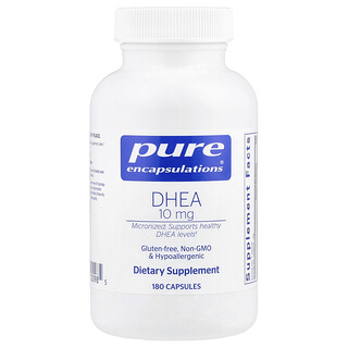 Pure Encapsulations, DHEA, 10 mg, 180 capsules