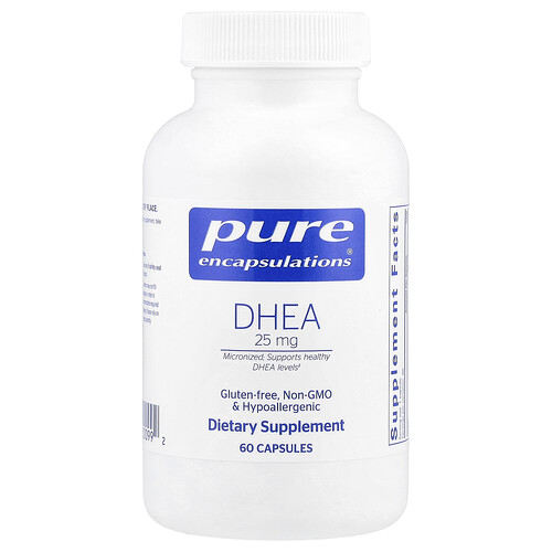 DHEA (micronized) 25 mg by Pure Encapsulations - 60 Capsules