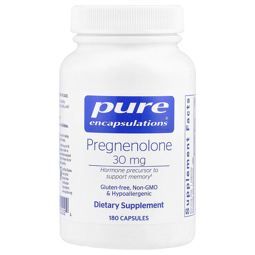 Pregnenolone 30 mg by Pure Encapsulations - 180 Capsules