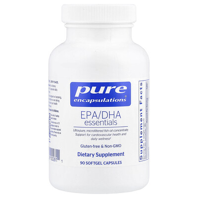 Pure Encapsulations  EPA/DHA Essentials  90 Softgel Capsules