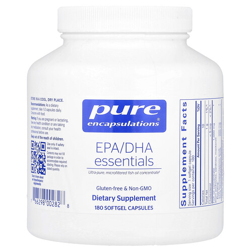 EPA/DHA Essentials 1000 mg by Pure Encapsulations - 180 Capsules