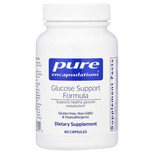 Pure Encapsulations, Glucose Support Formula, 60 Capsules
