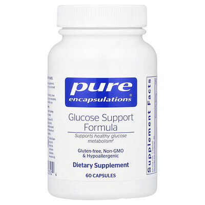 Pure Encapsulations Glucose Support Formula 60 Capsules