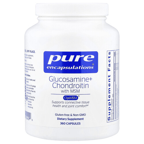 Glucosamine Chondroitin with MSM by Pure Encapsulations - 360 Capsules