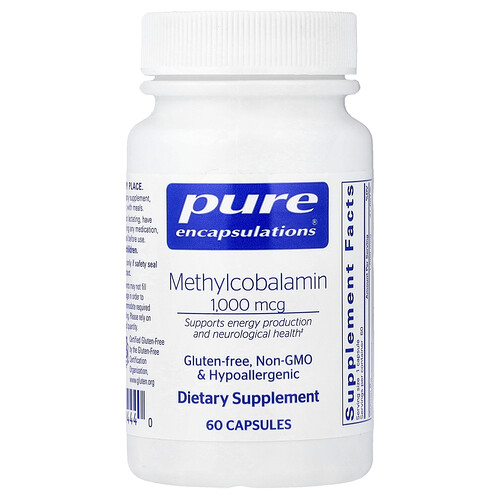 Methylcobalamin 1000 mcg by Pure Encapsulations - 60 Capsules