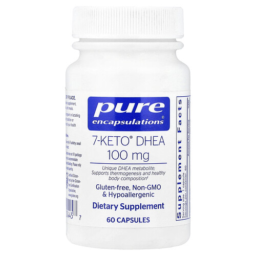 7-Keto DHEA 100 mg by Pure Encapsulations - 60 Capsules